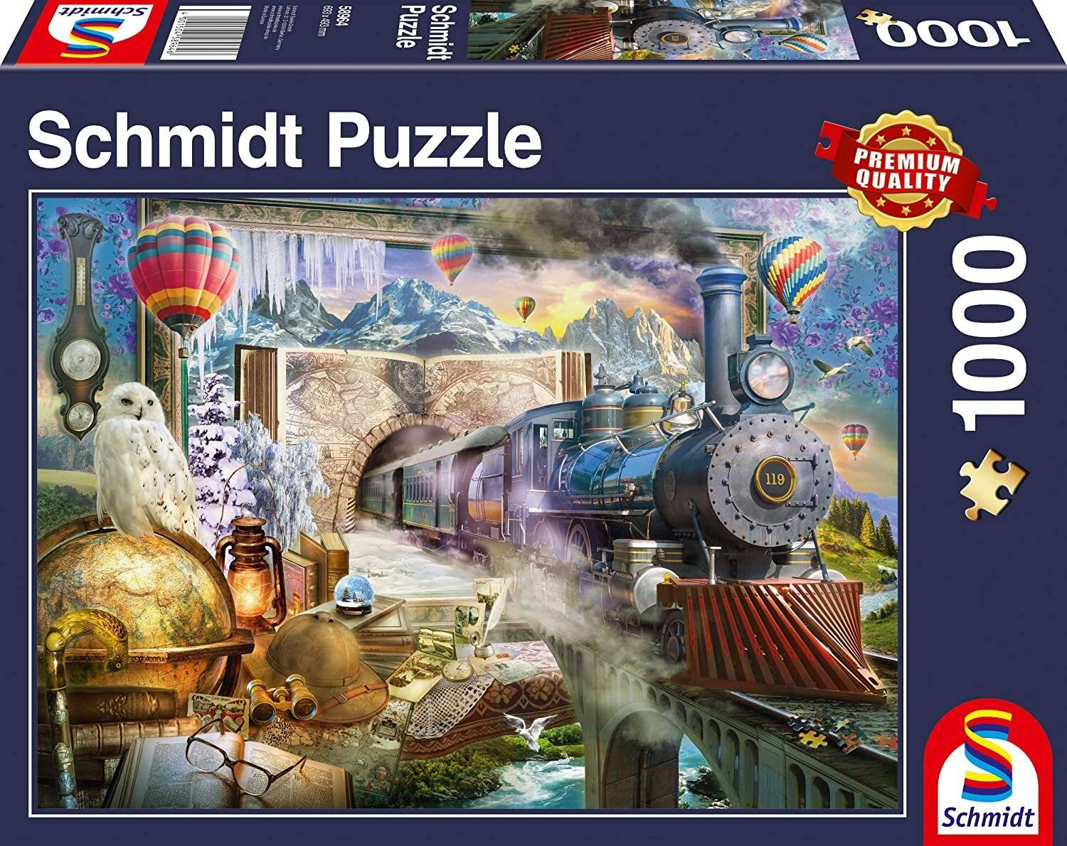 SCHMIDT Puzzle Magical Journey 1000 Teile