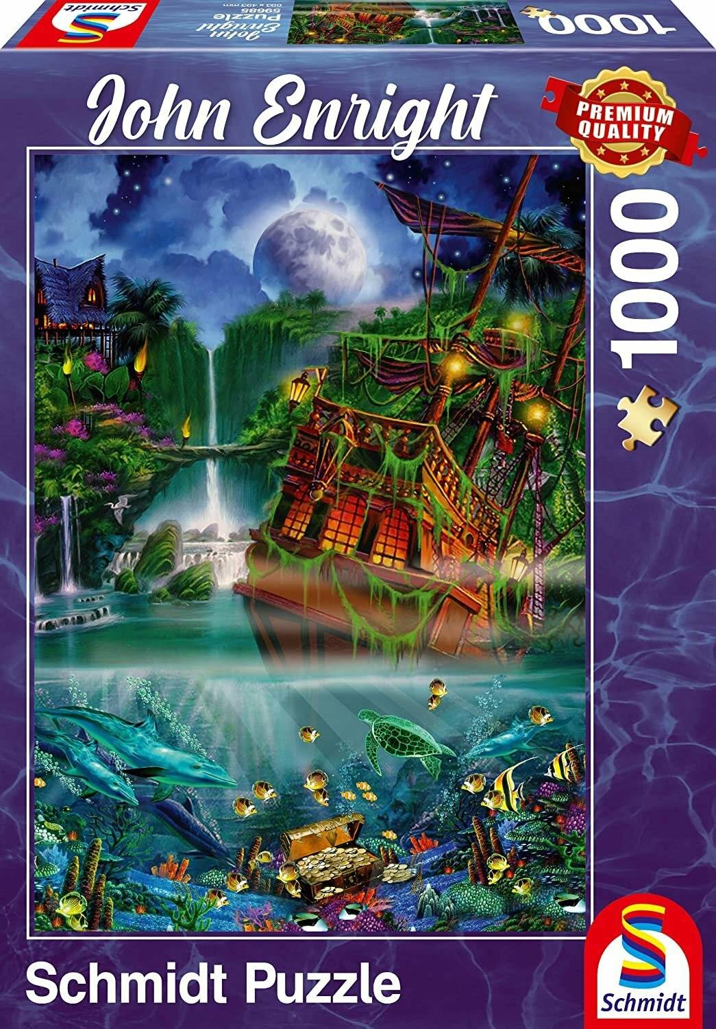 SCHMIDT Versunkener Schatz Puzzle 1000 Teile