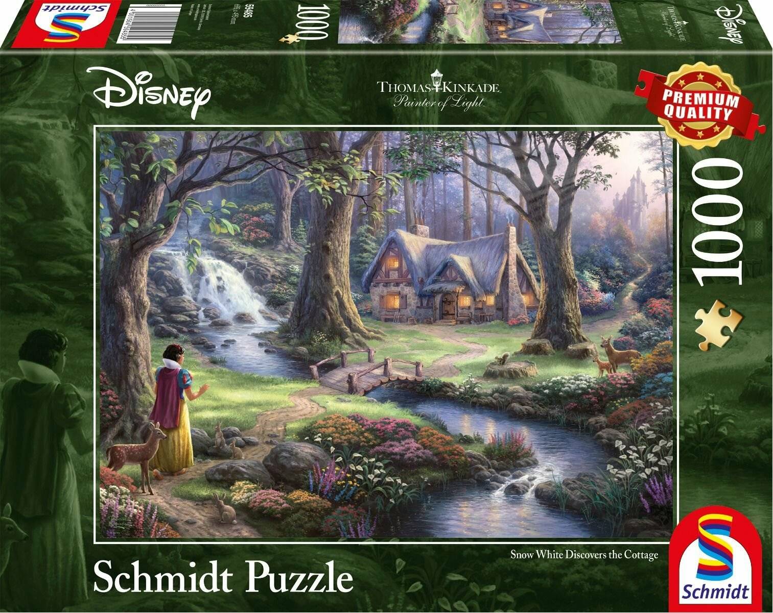 Schmidt Spiele Schmidt Spiele Puzzle Disney, Schneewittchen 1000 Teile