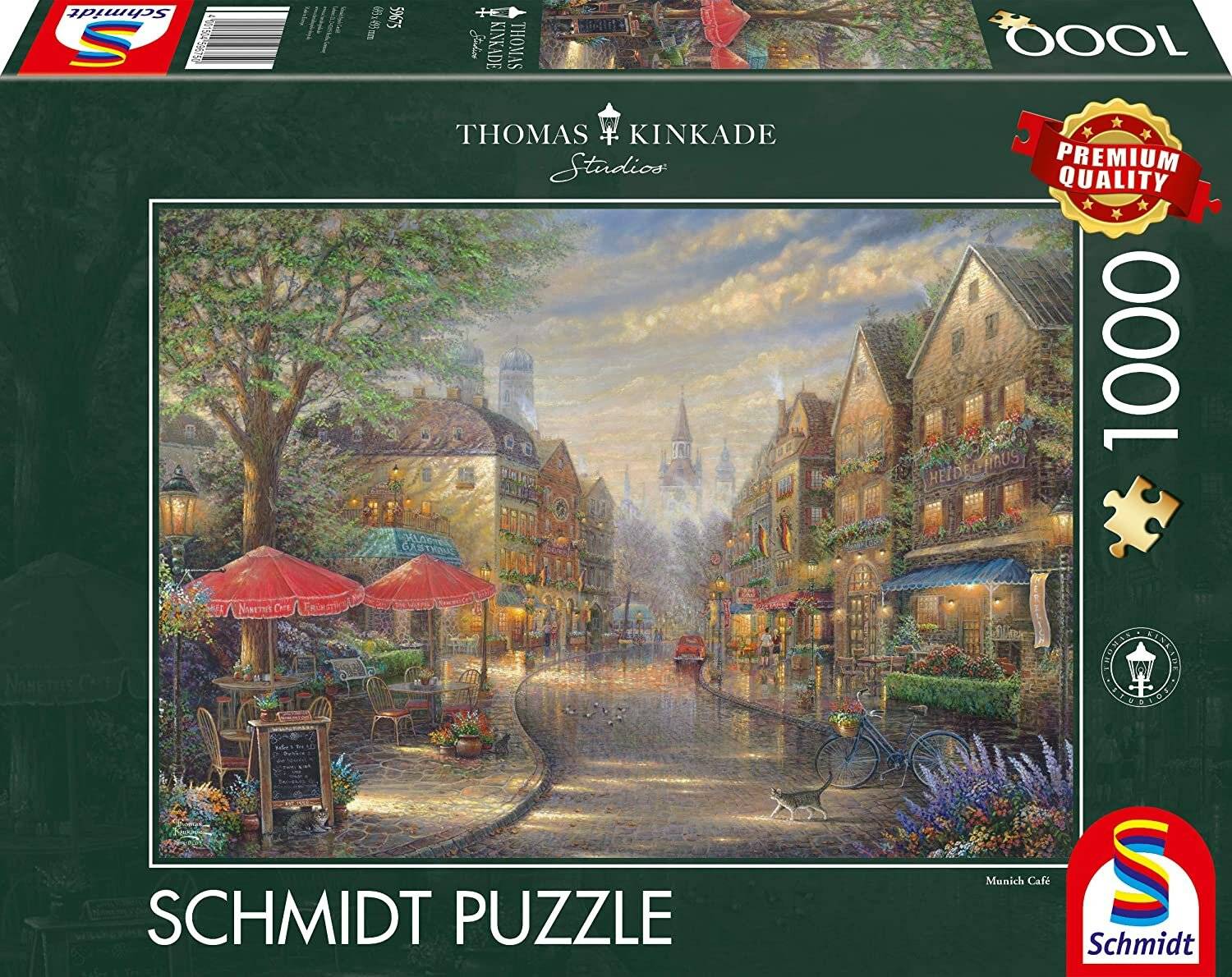 SCHMIDT Puzzle Café in München 1000 Teile