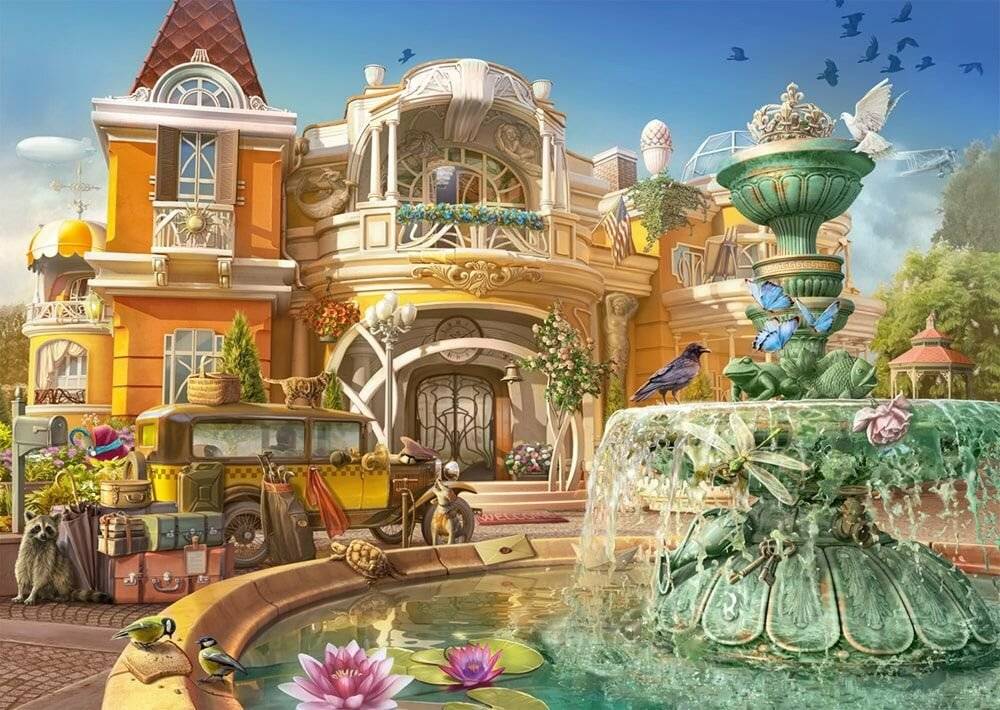 SCHMIDT Geheimpuzzle June's Journey: Orchid Manor 1000 Teile