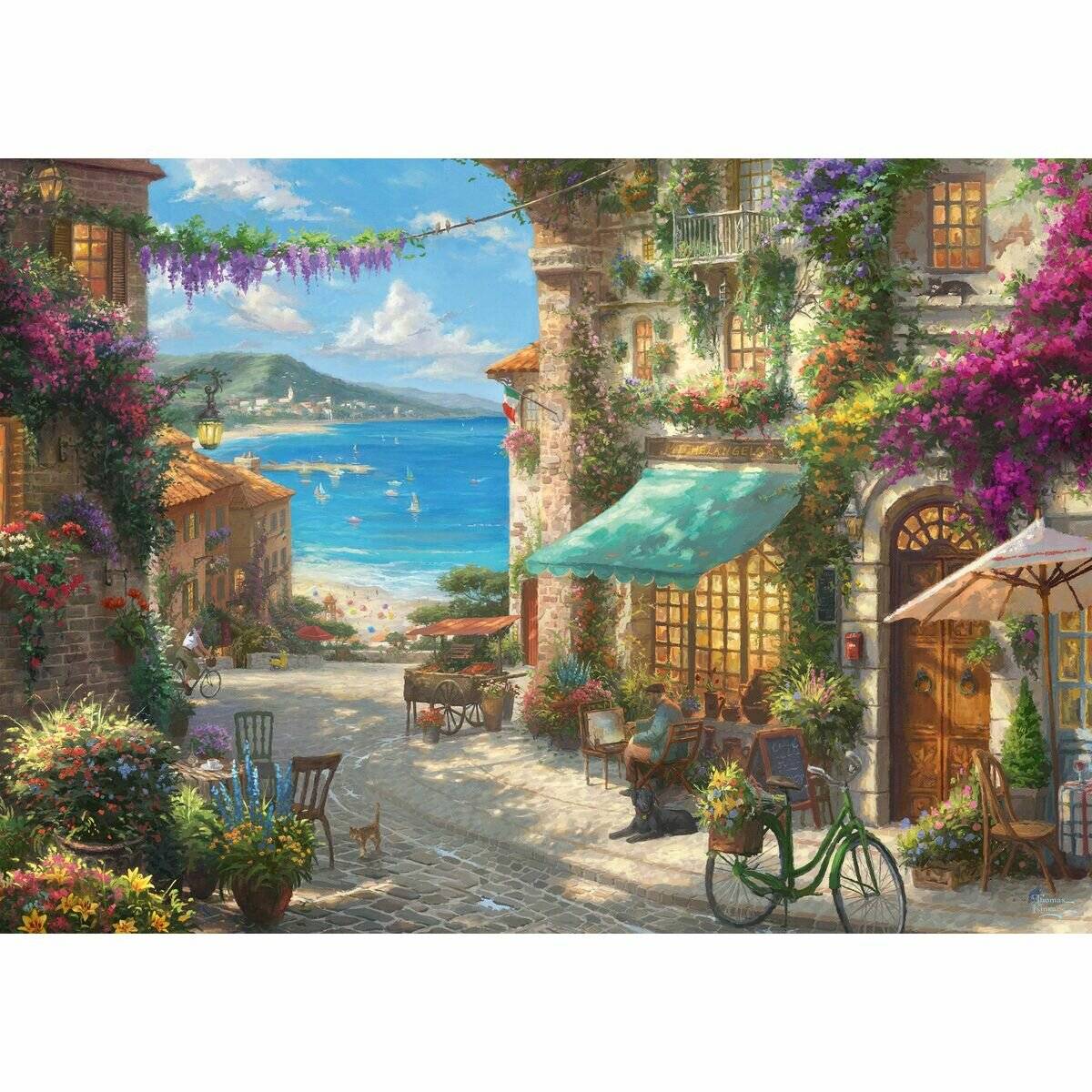 SCHMIDT Italienisches Cafe Puzzle 1000 Teile