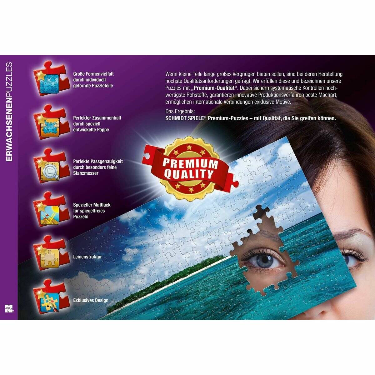 SCHMIDT Italienisches Cafe Puzzle 1000 Teile