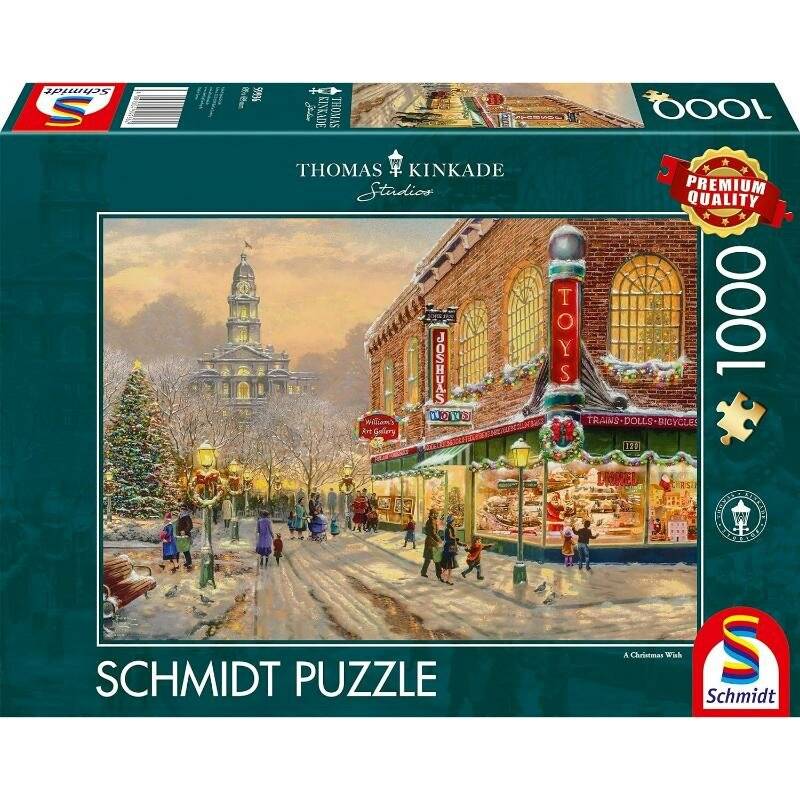 SCHMIDT Puzzle Weihnachtskarte 1000 Teile