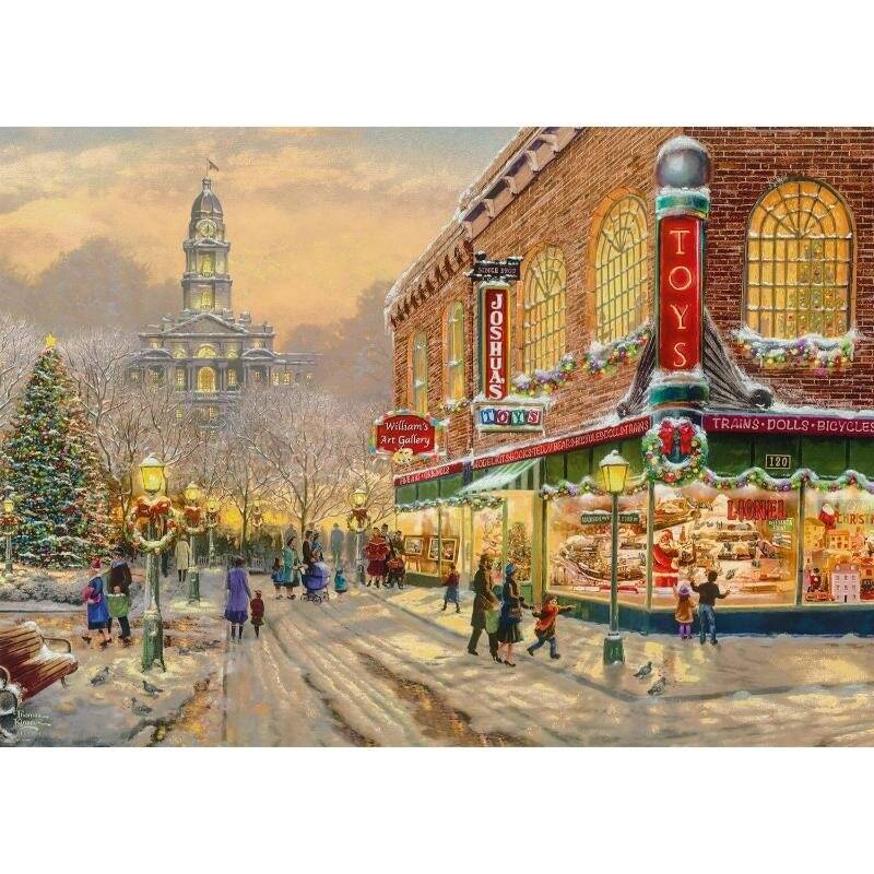 SCHMIDT Puzzle Weihnachtskarte 1000 Teile