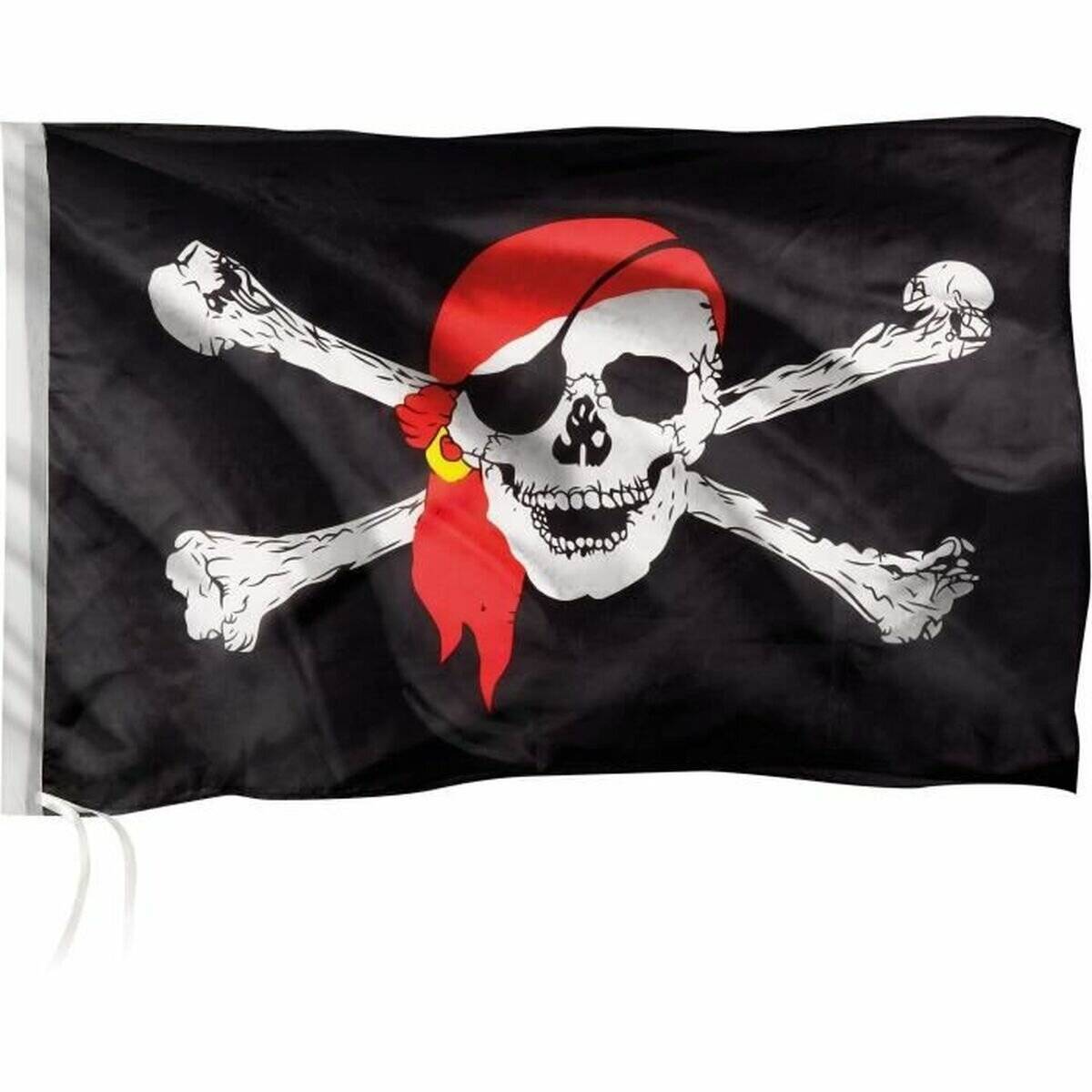 SCHMIDT Puzzle In der Piratenbucht 100 Teile + Geschenk (Piratenflagge)