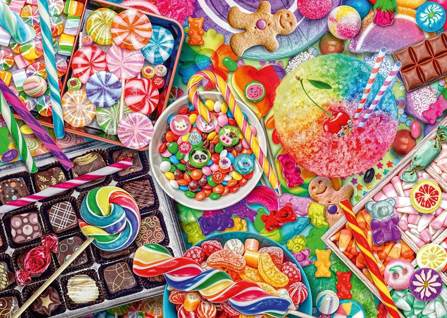 SCHMIDT Süßwaren Puzzle 1000 Teile