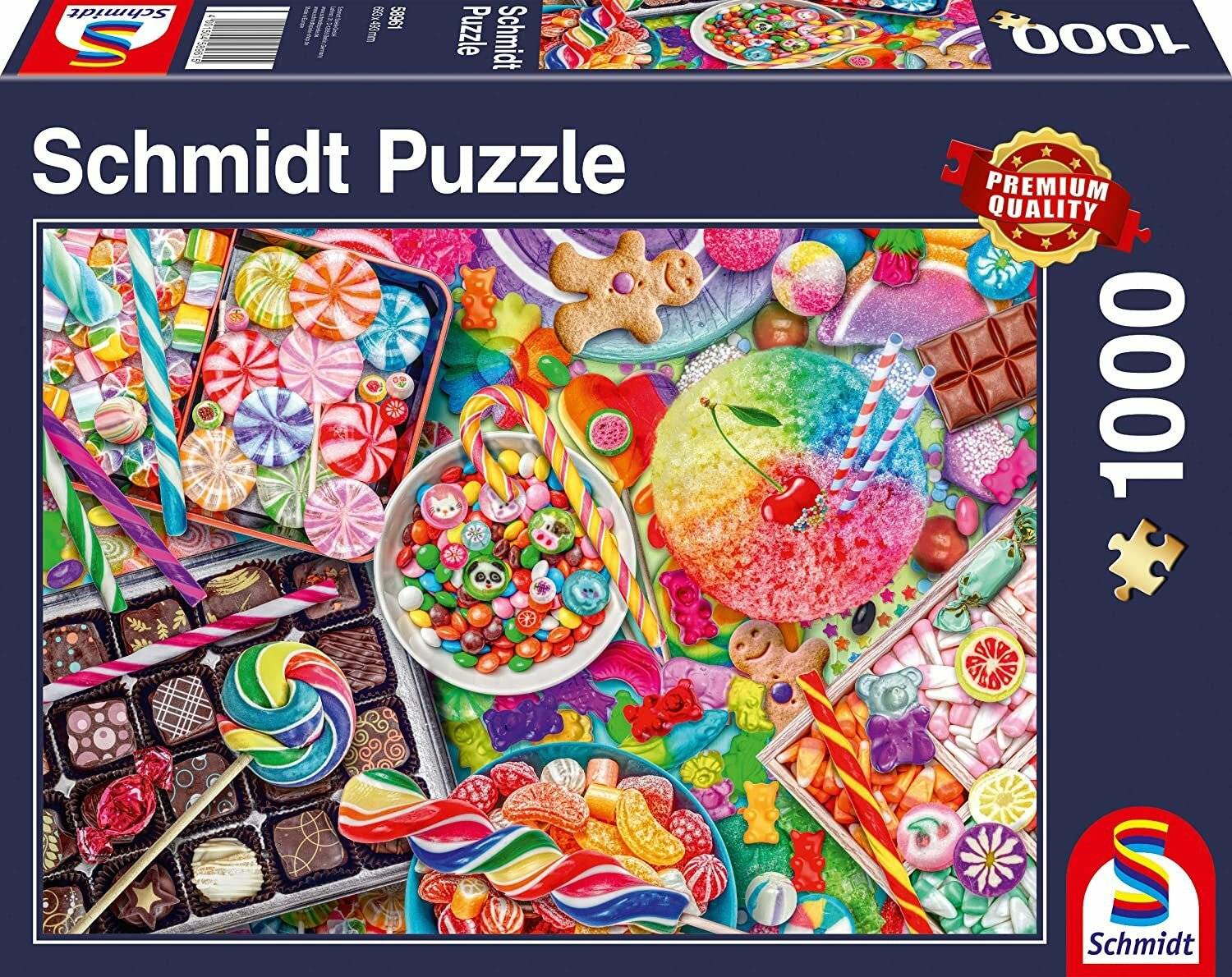 SCHMIDT Süßwaren Puzzle 1000 Teile