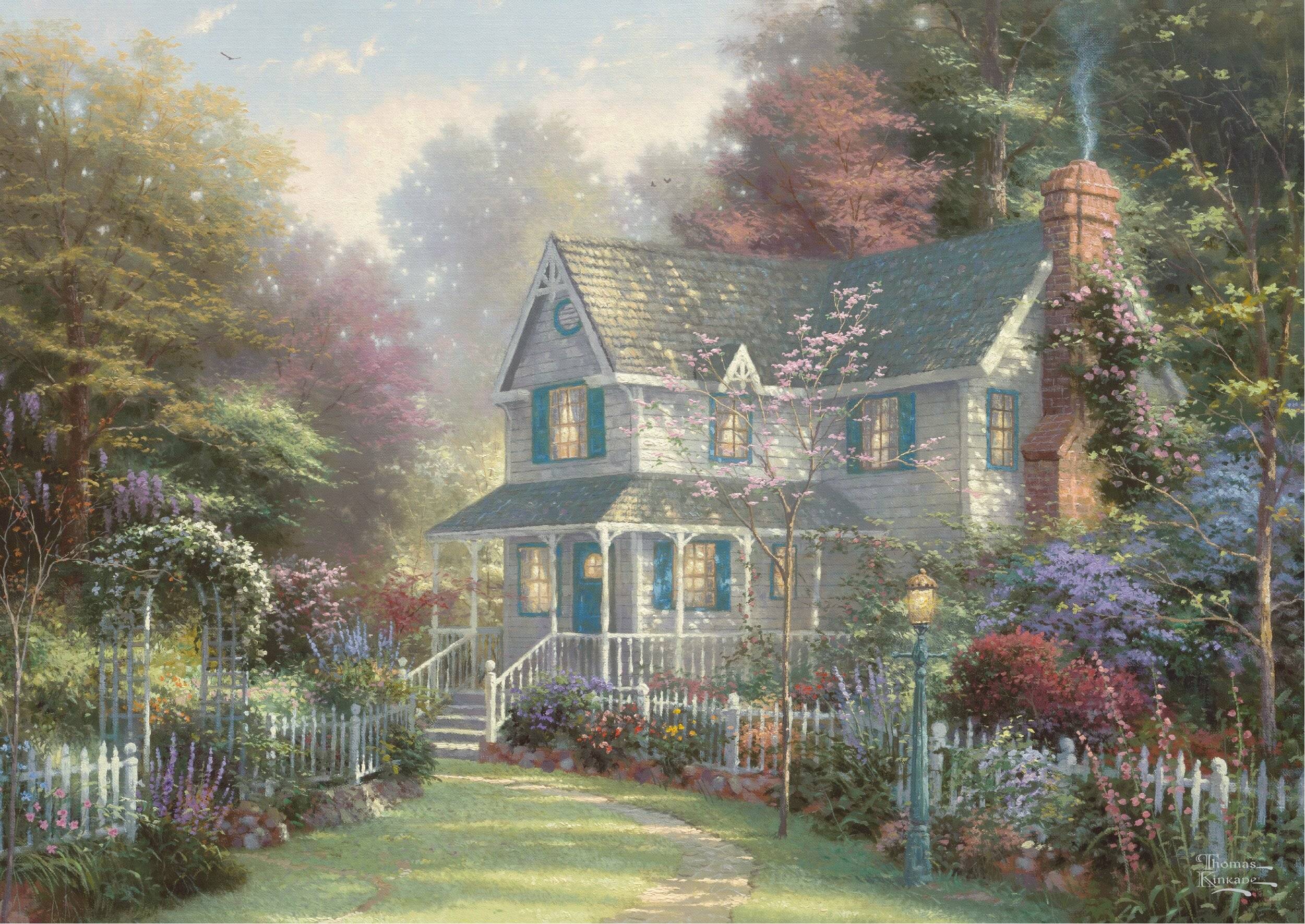 SCHMIDT Puzzle in Blechdose Victorian Garden II 500 Teile