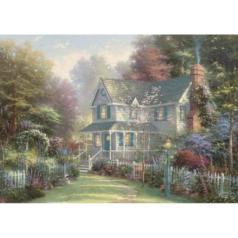 SCHMIDT Puzzle in Blechdose Victorian Garden II 500 Teile