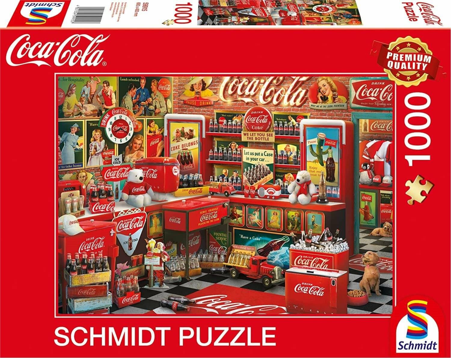 Coca Cola - Nostalgie-Shop (1000 Teile)