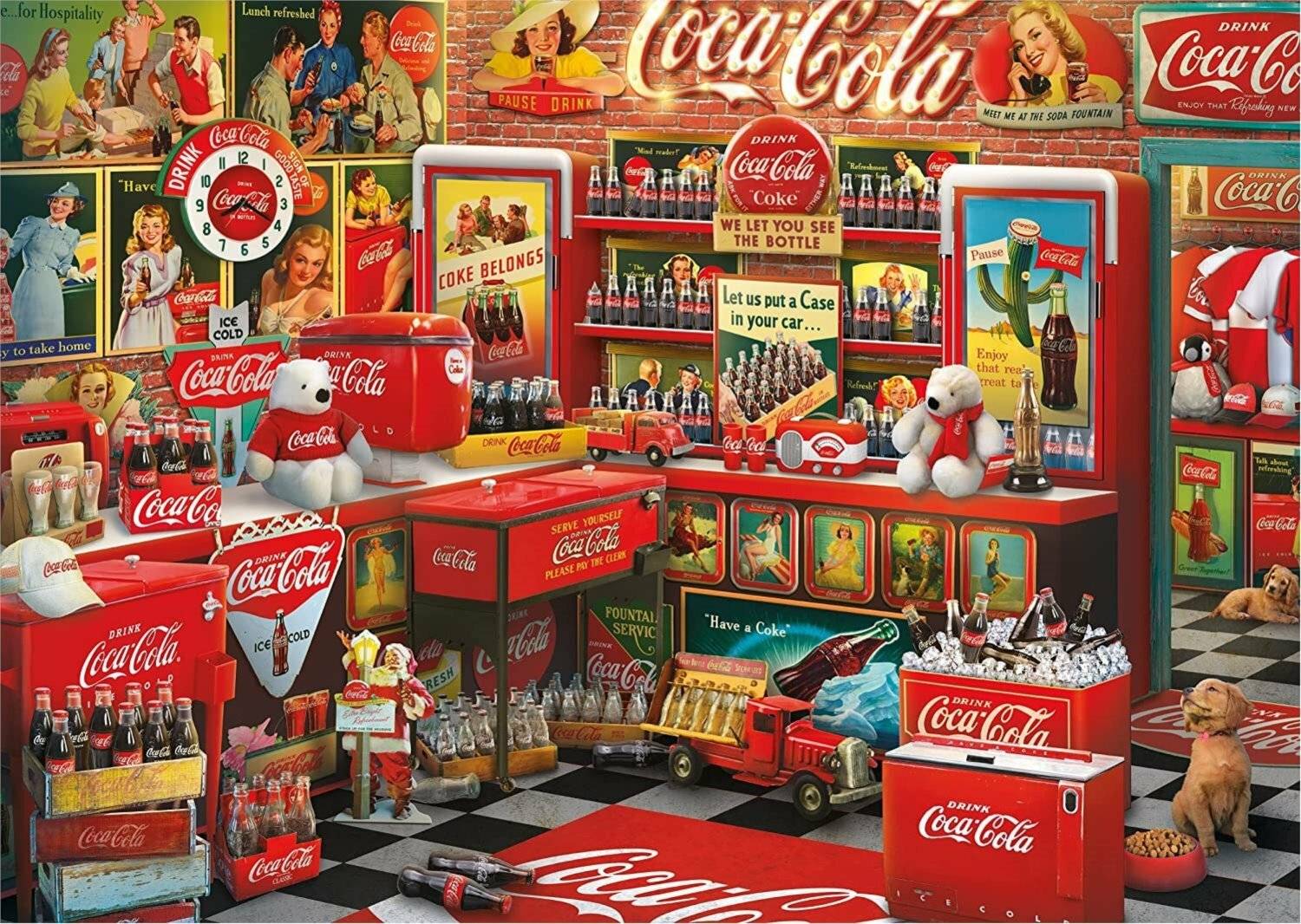 Coca Cola - Nostalgie-Shop (1000 Teile)