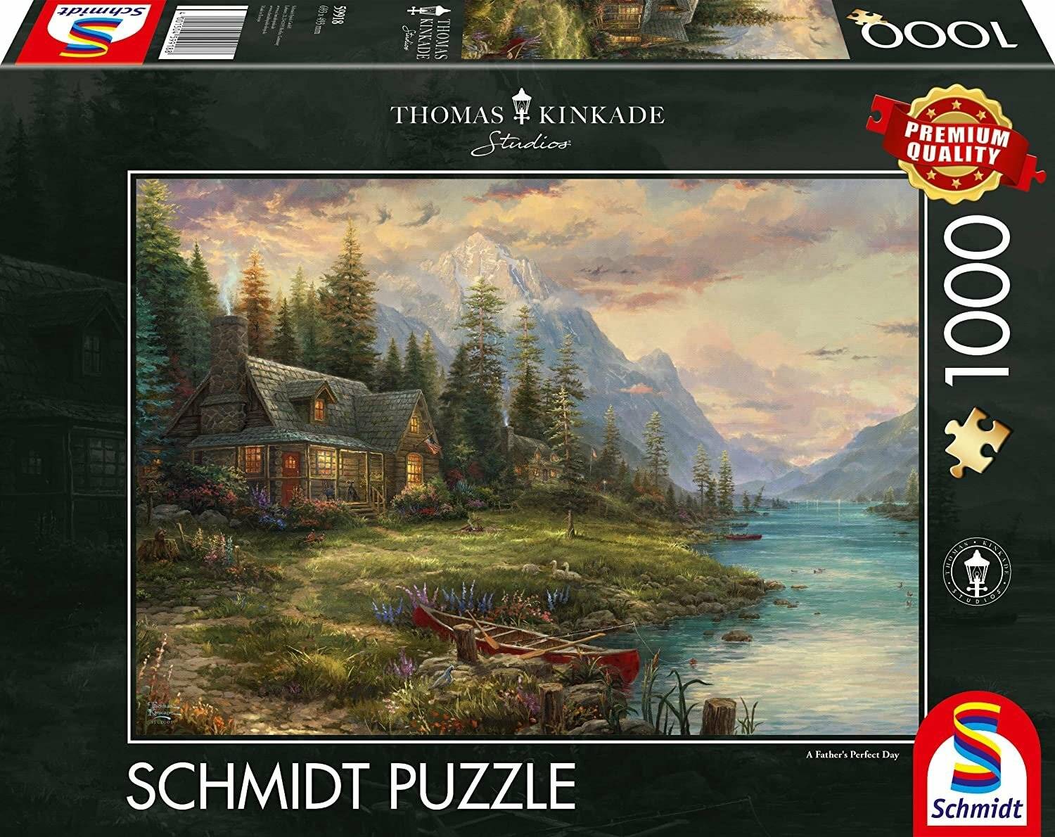 SCHMIDT Puzzle Reise in die Berge 1000 Teile
