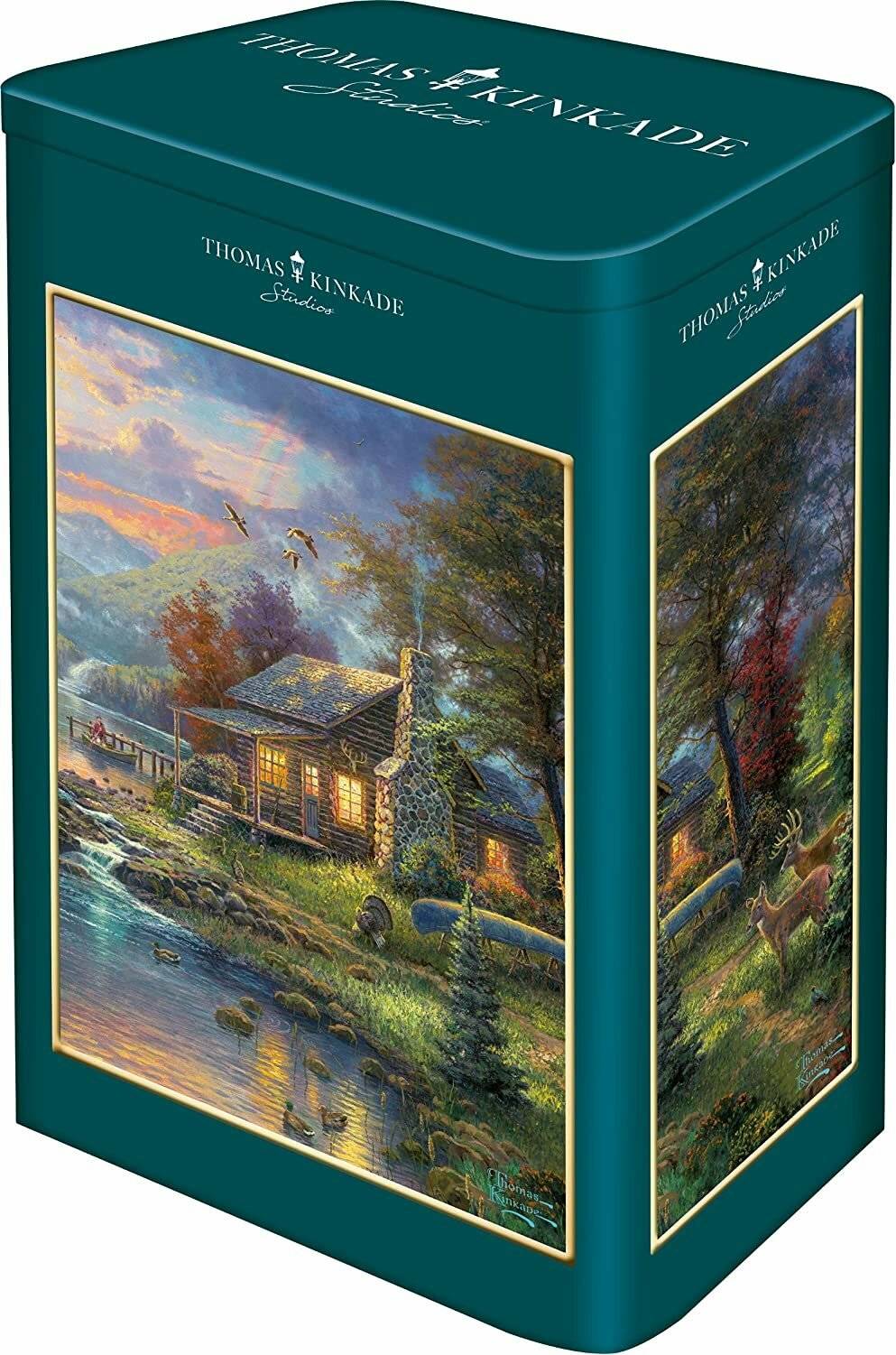 SCHMIDT Puzzle in Blechdose Naturparadies 500 Teile