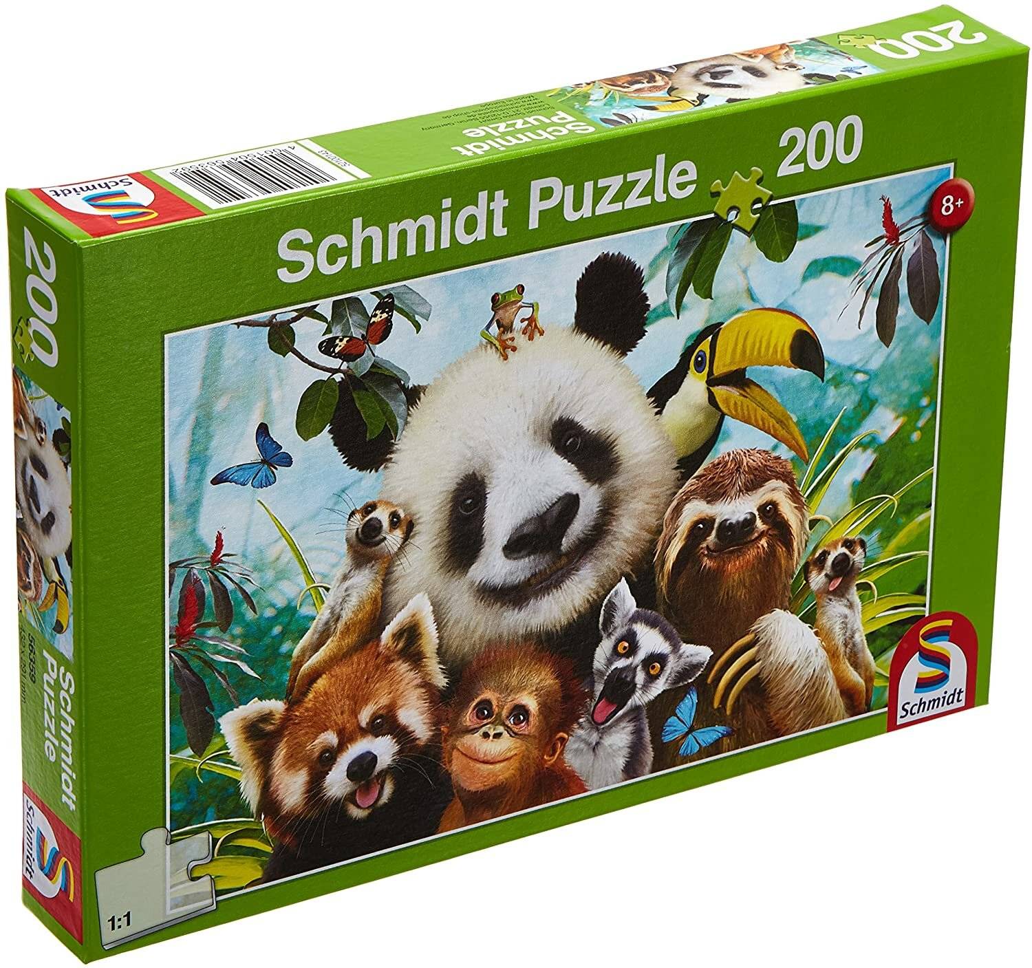 SCHMIDT Puzzle Tierischer Spaß 200 Teile