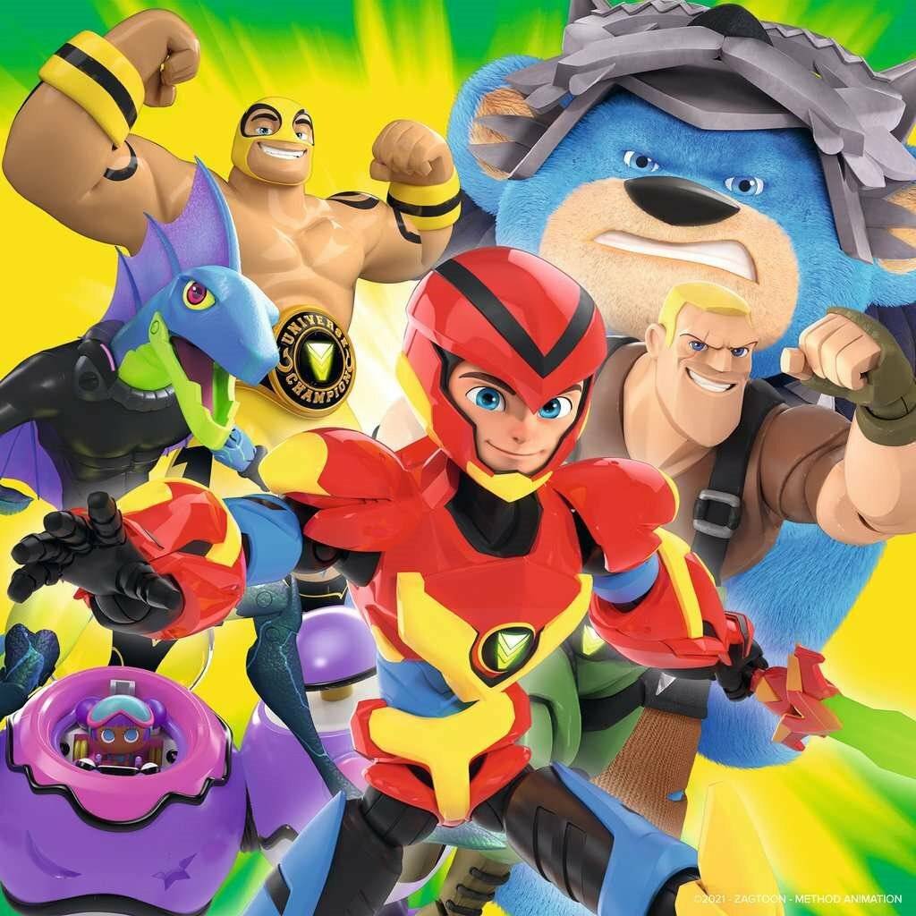 RAVENSBURGER Puzzle Power Players 3x49 Teile