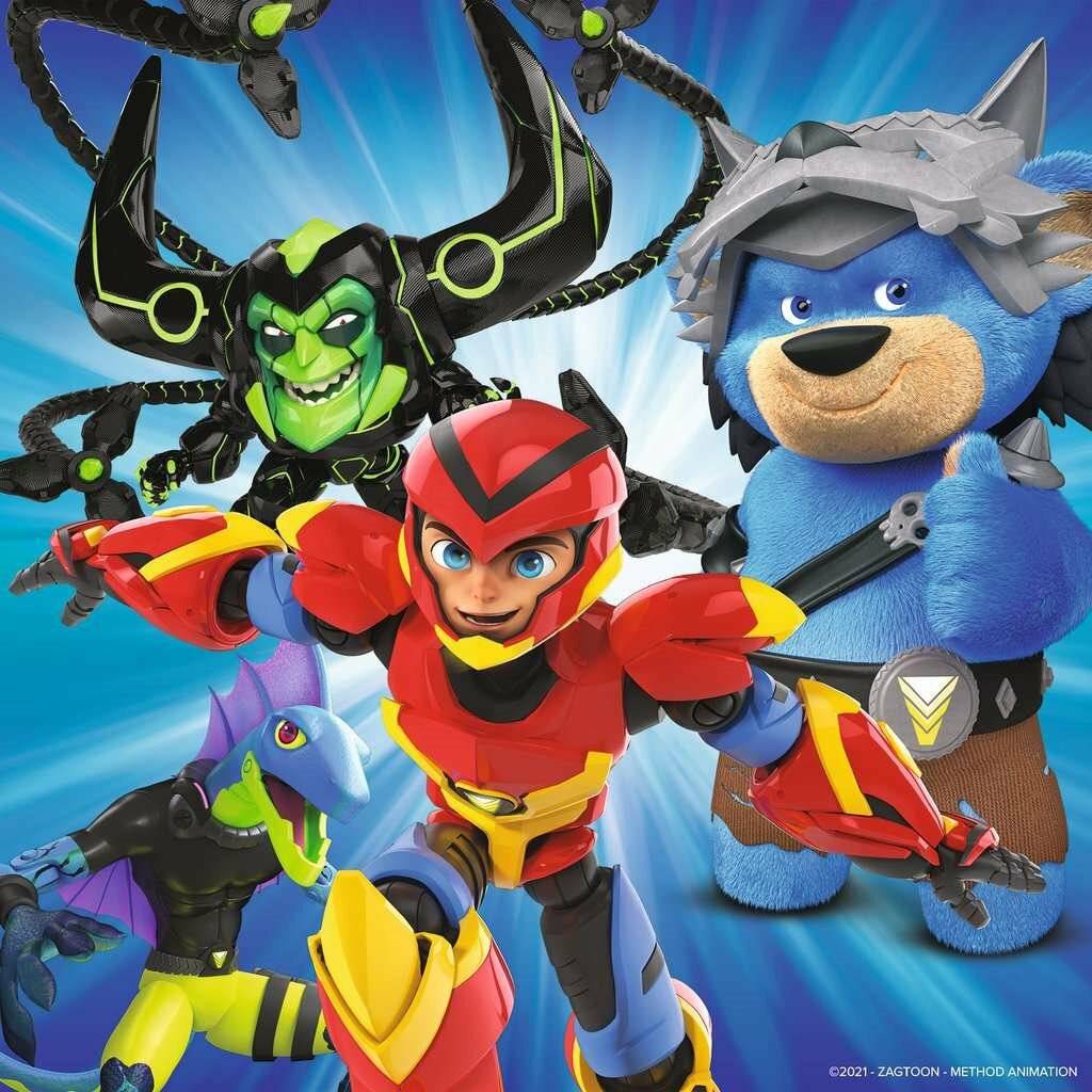 RAVENSBURGER Puzzle Power Players 3x49 Teile