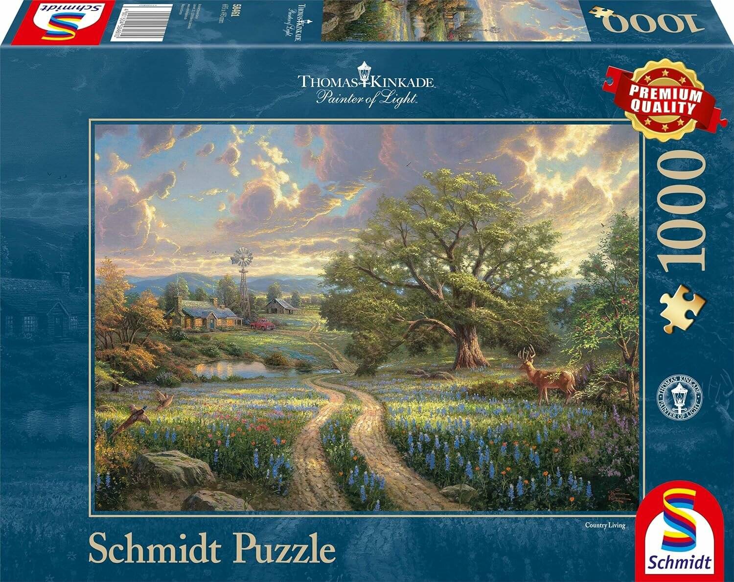 SCHMIDT Puzzle Landleben 1000 Teile