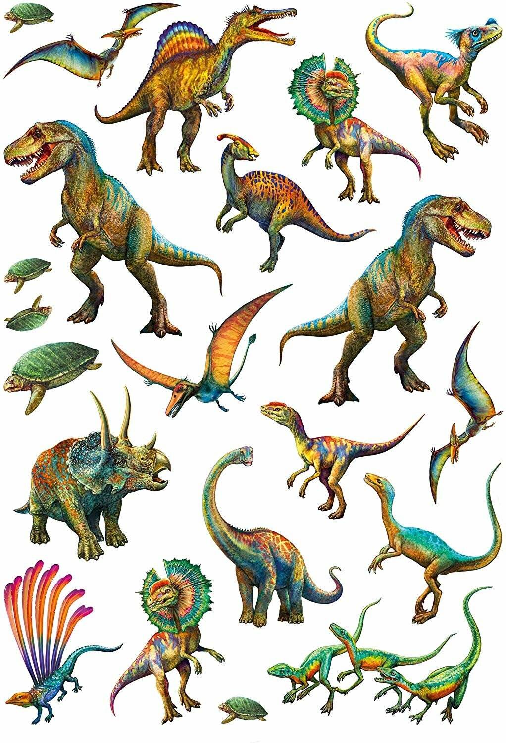 SCHMIDT Puzzle Dinosaurier 150 Teile + Geschenk (Tattoos)