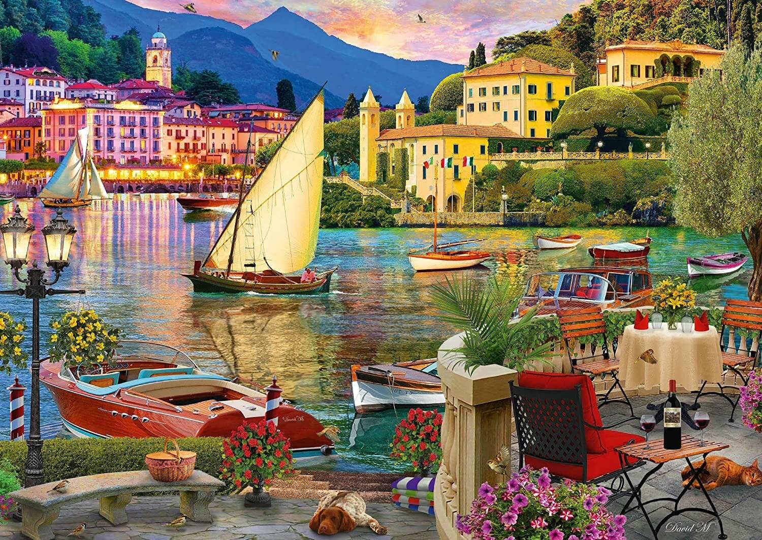SCHMIDT Puzzle Italienisches Fresko 500 Teile