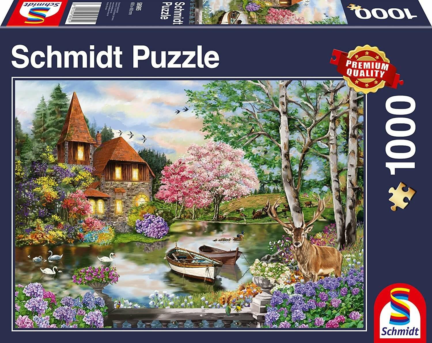 SCHMIDT Haus am See Puzzle 1000 Teile