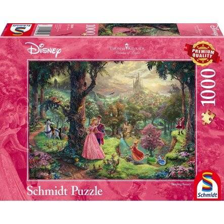 Schmidt Spiele Schmidt Spiele Disney Dornrö schen, Puzzle Thomas Kinkad