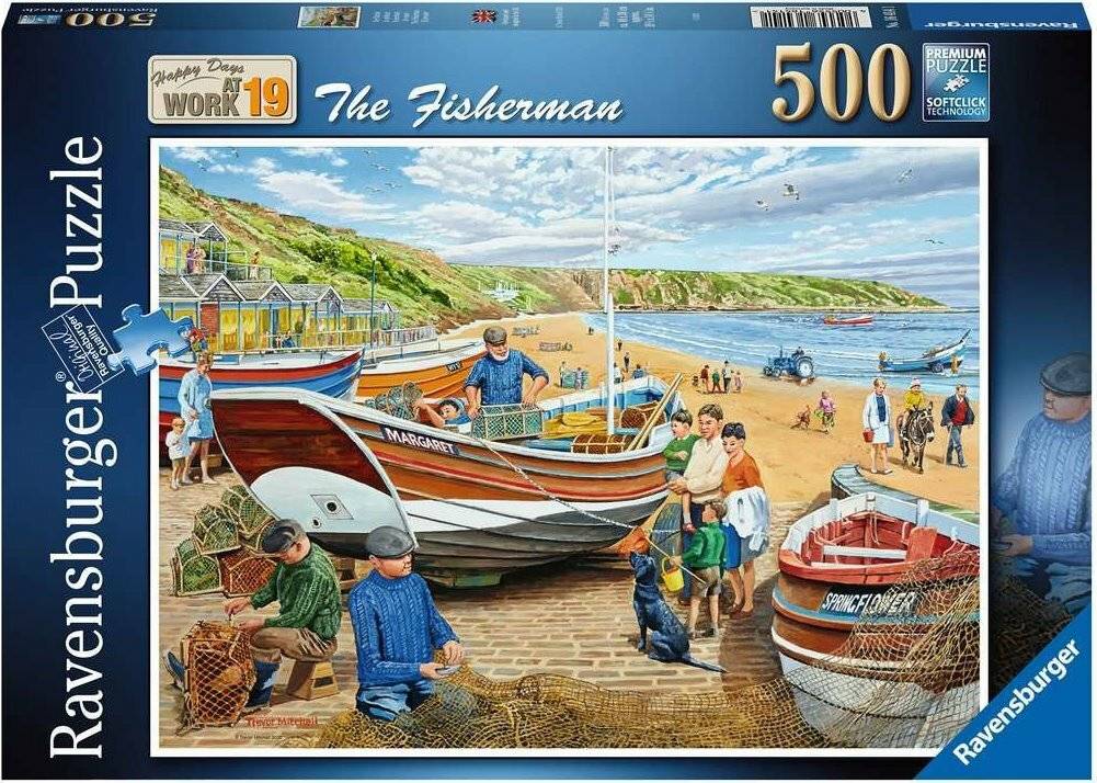 RAVENSBURGER Fischer-Puzzle 500 Teile