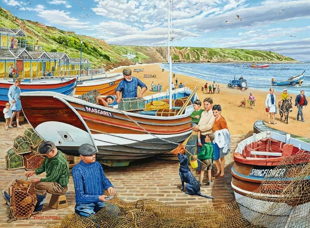 RAVENSBURGER Fischer-Puzzle 500 Teile