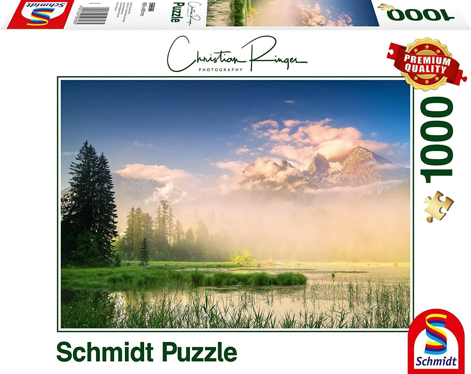 SCHMIDT Puzzle Taubensee, Österreich 1000 Teile