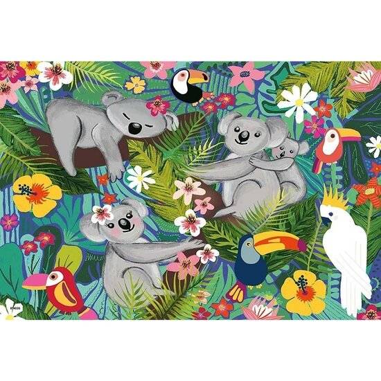 RAVENSBURGER Koalas und Faultiere Puzzle 2x24 Teile