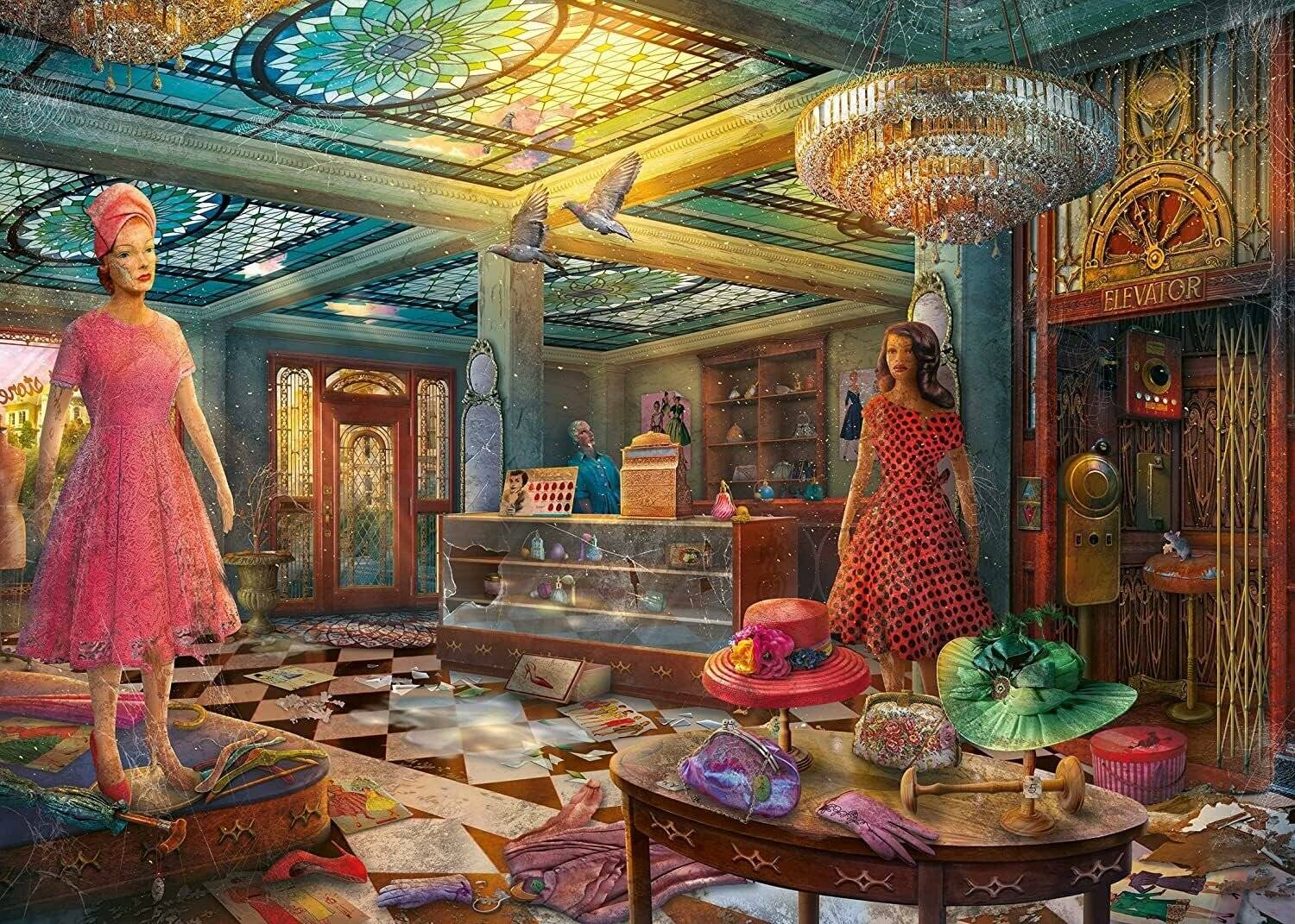 RAVENSBURGER Verlassenes Kaufhaus-Puzzle 1000 Teile
