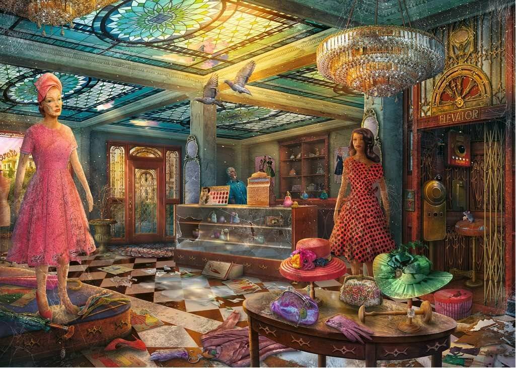 RAVENSBURGER Verlassenes Kaufhaus-Puzzle 1000 Teile