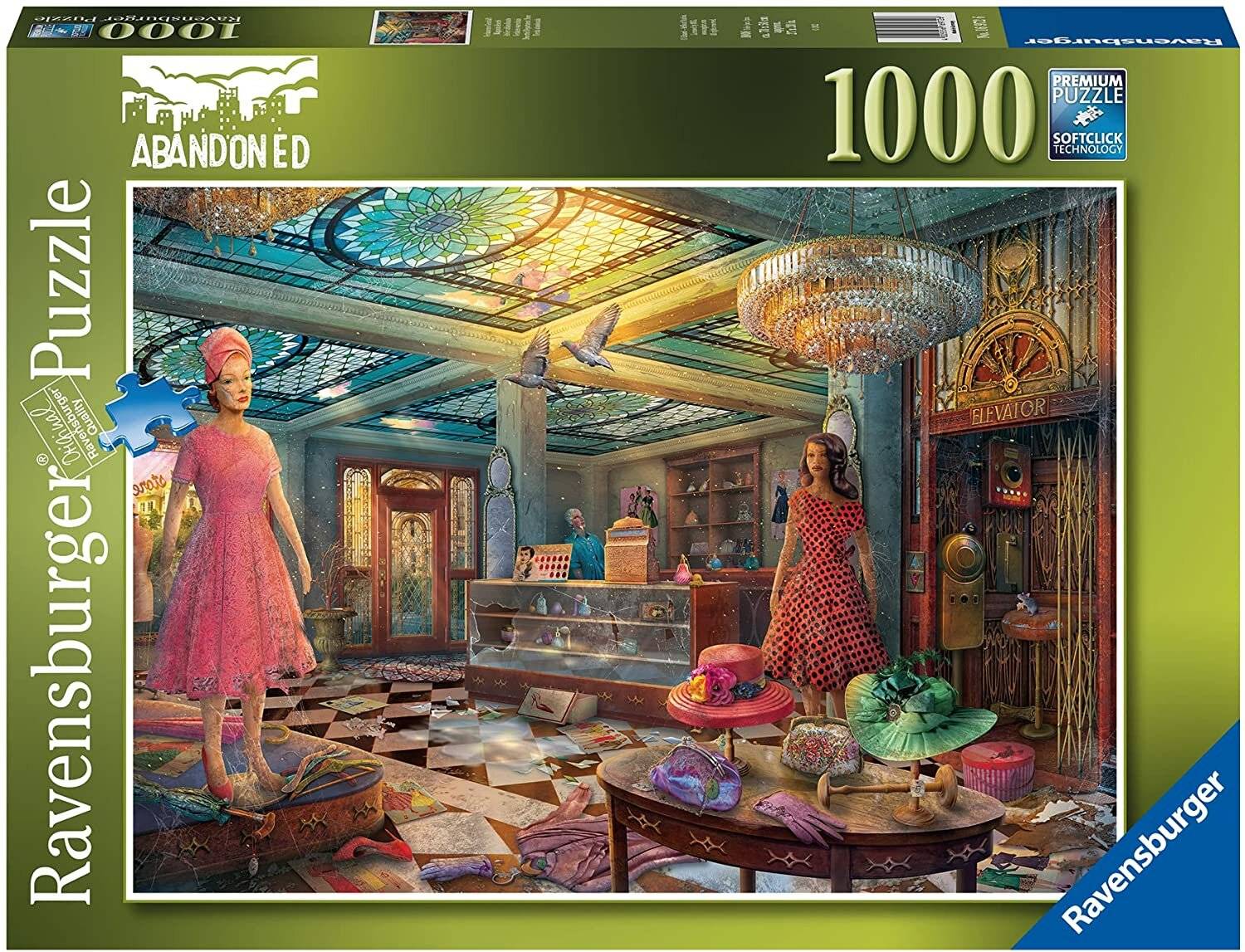 RAVENSBURGER Verlassenes Kaufhaus-Puzzle 1000 Teile