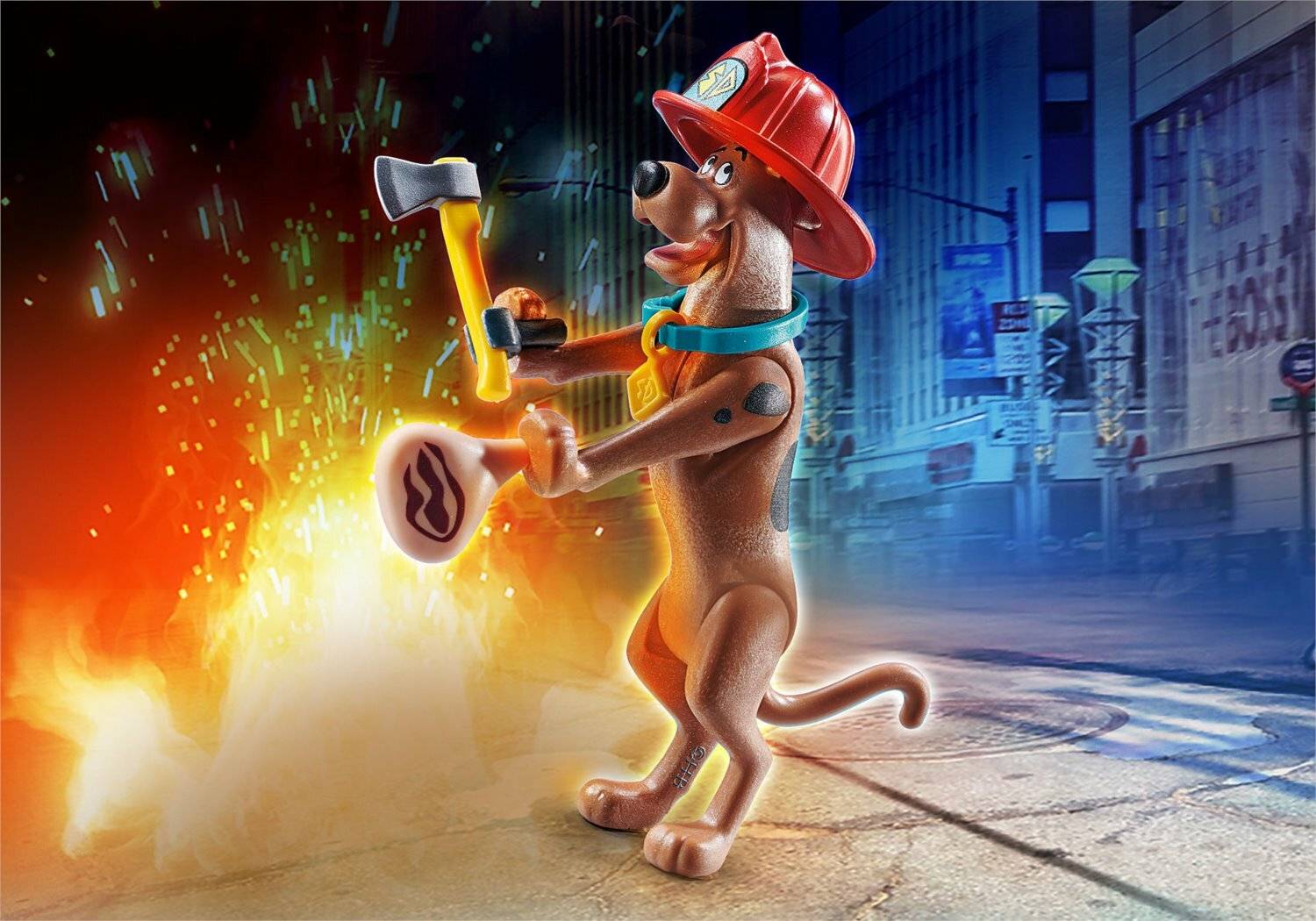 PLAYMOBIL® SCOOBY-DOO! 70712 Feuerwehrmann Sammelfigur