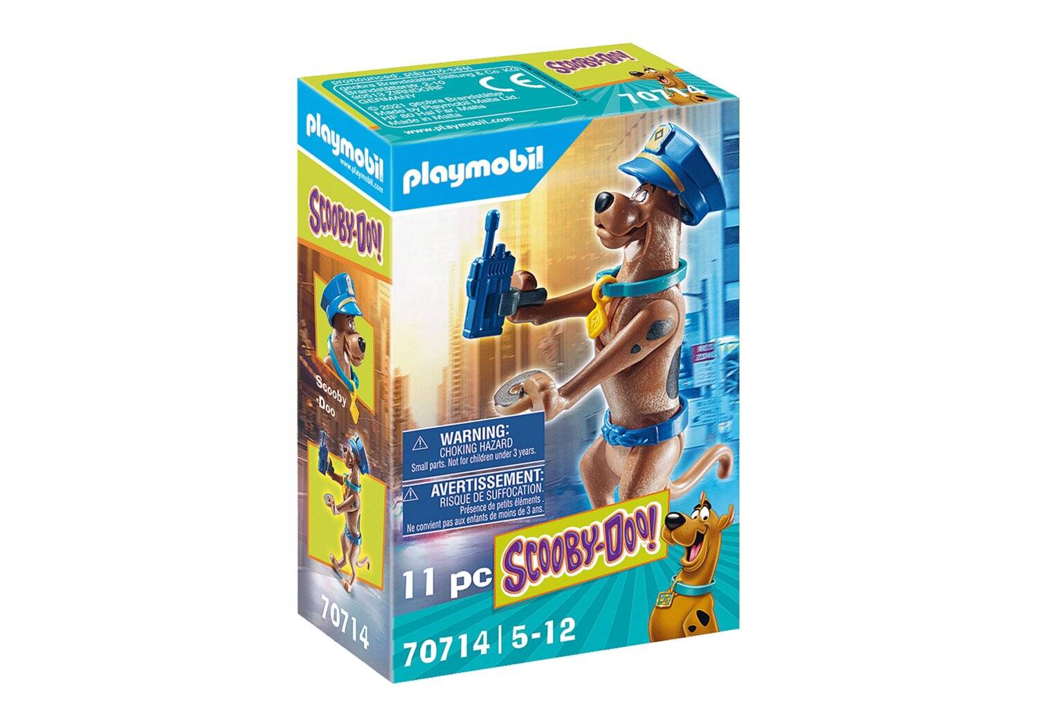 PLAYMOBIL® SCOOBY-DOO! 70714 Polizeibeamter Sammelfigur