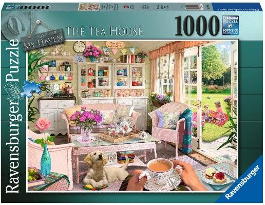 RAVENSBURGER Teehaus Puzzle 1000 Teile