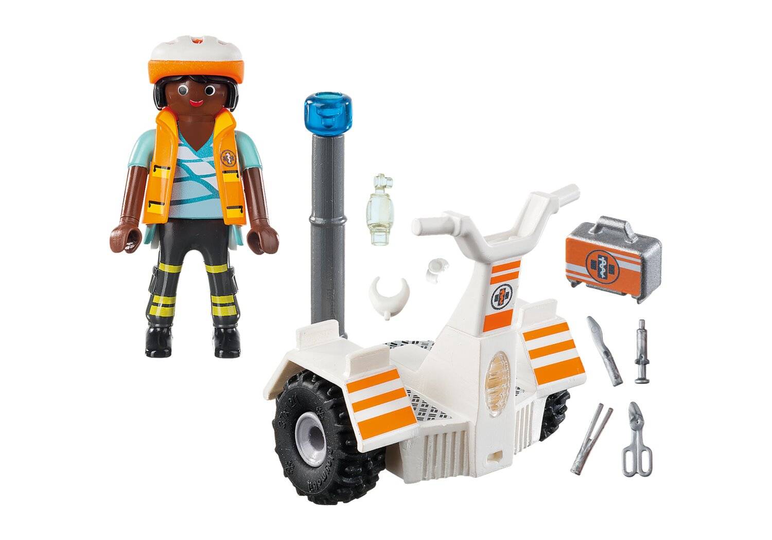 PLAYMOBIL® City Life 70052 Rettungs-Zweirad mit Lichtern