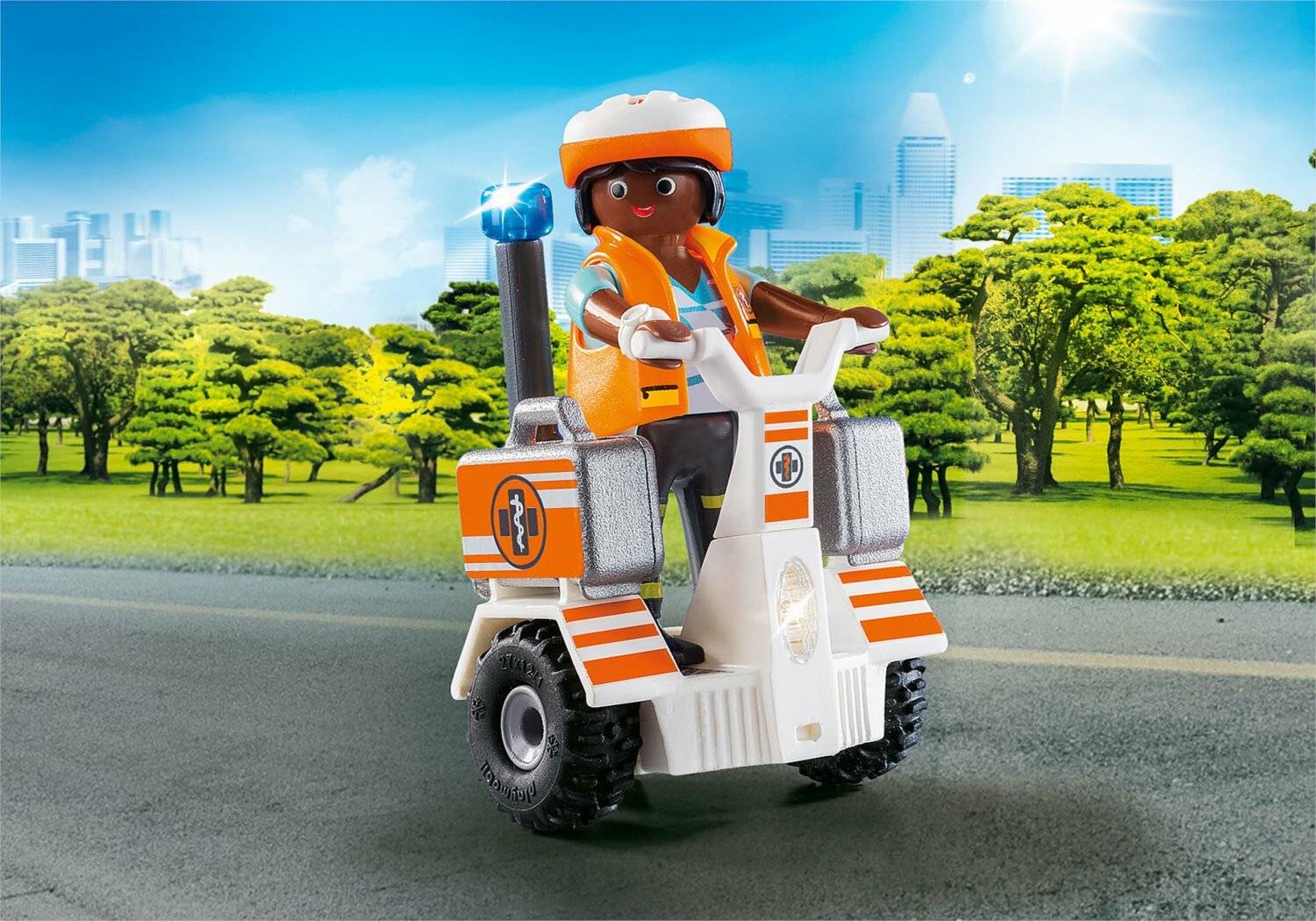 PLAYMOBIL® City Life 70052 Rettungs-Zweirad mit Lichtern