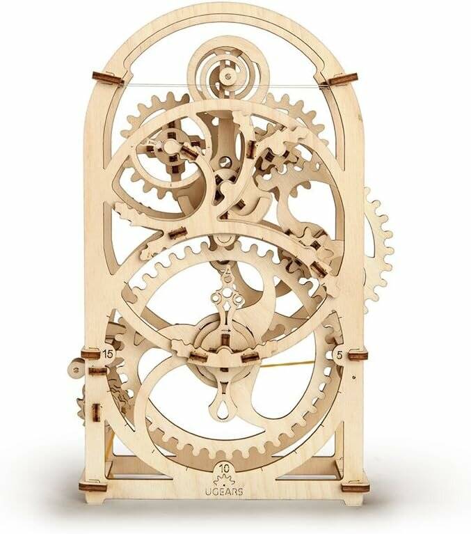 UGEARS 3D-Puzzle Uhr - Timer (20min) 107 Teile