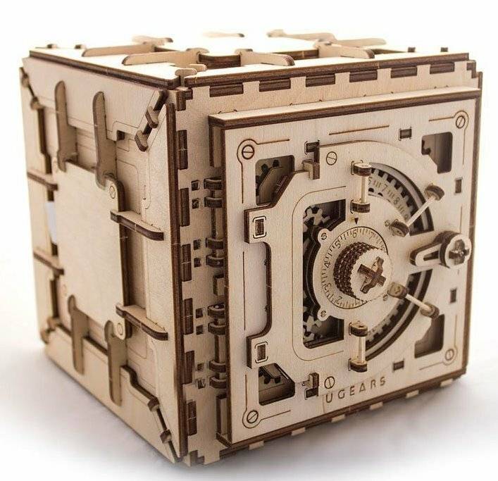 UGEARS 3D-Puzzle Safe 179 Teile