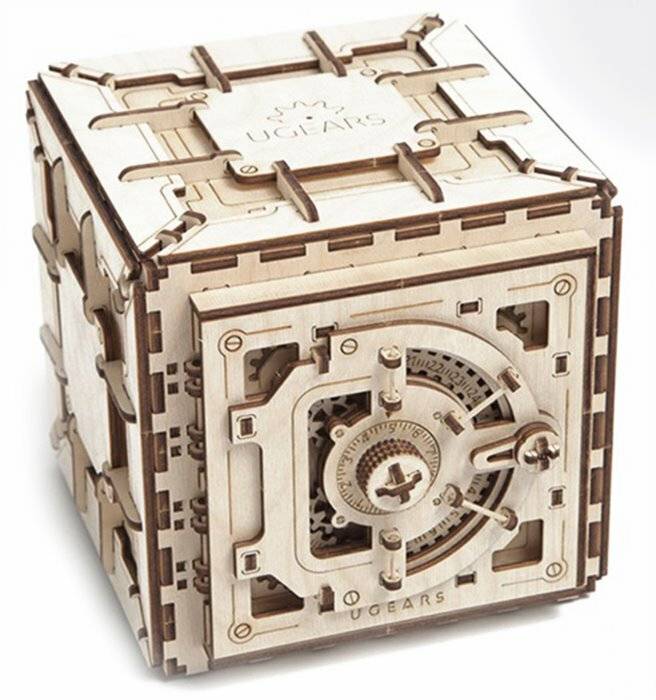 UGEARS 3D-Puzzle Safe 179 Teile
