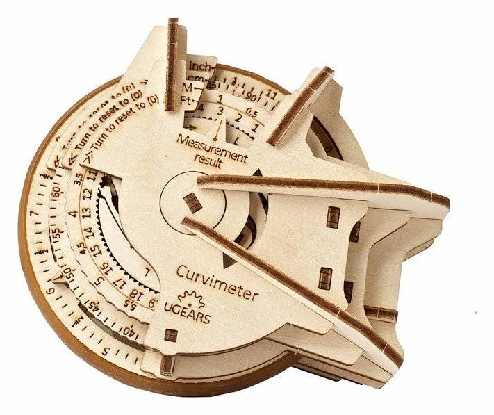 UGEARS 3D-Puzzle STEM LAB Curvimeter 109 Teile