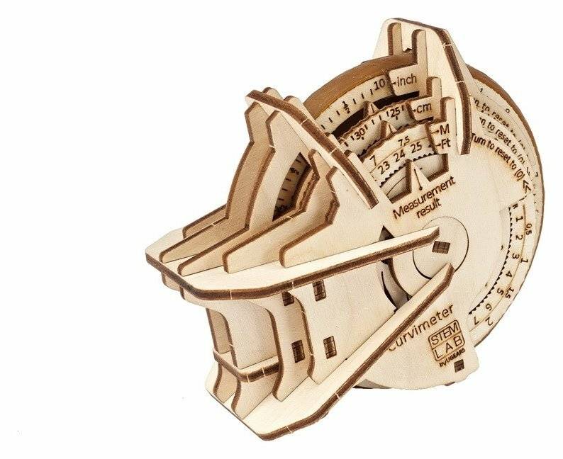 UGEARS 3D-Puzzle STEM LAB Curvimeter 109 Teile