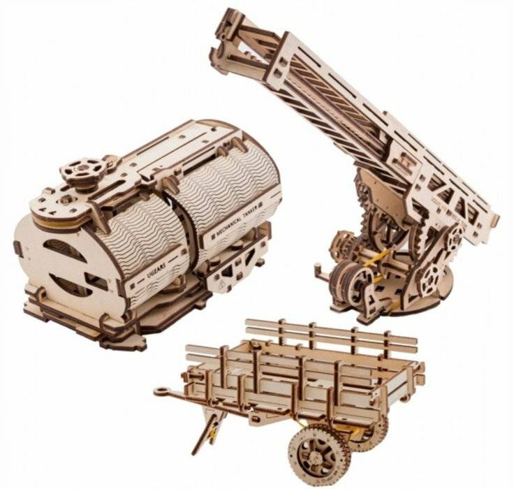 UGEARS 3D-Puzzle LKW-Zubehör UGM-11 322 Teile