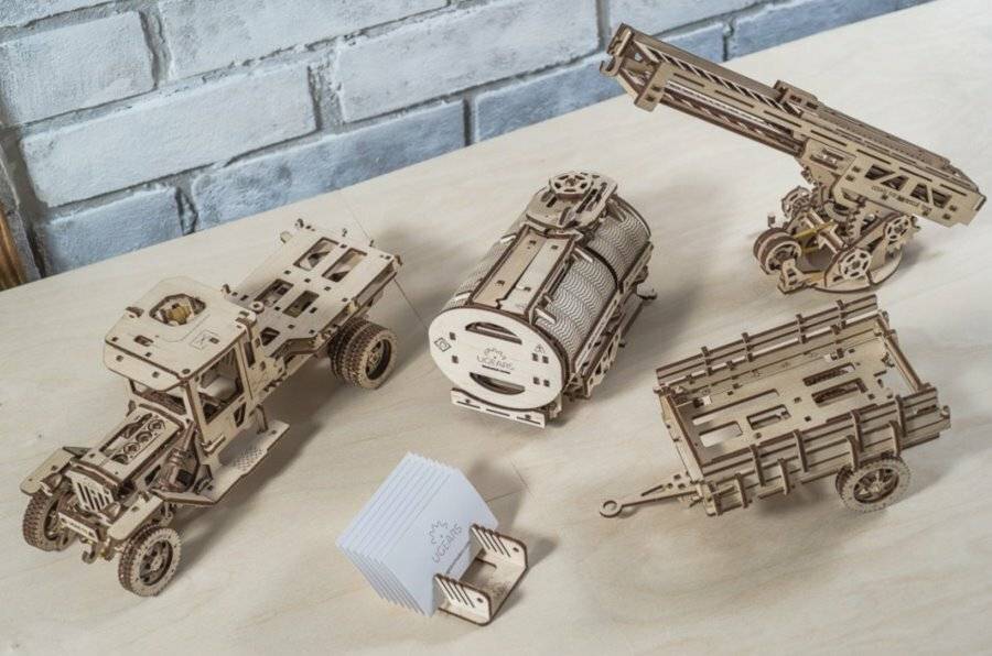 UGEARS 3D-Puzzle LKW-Zubehör UGM-11 322 Teile