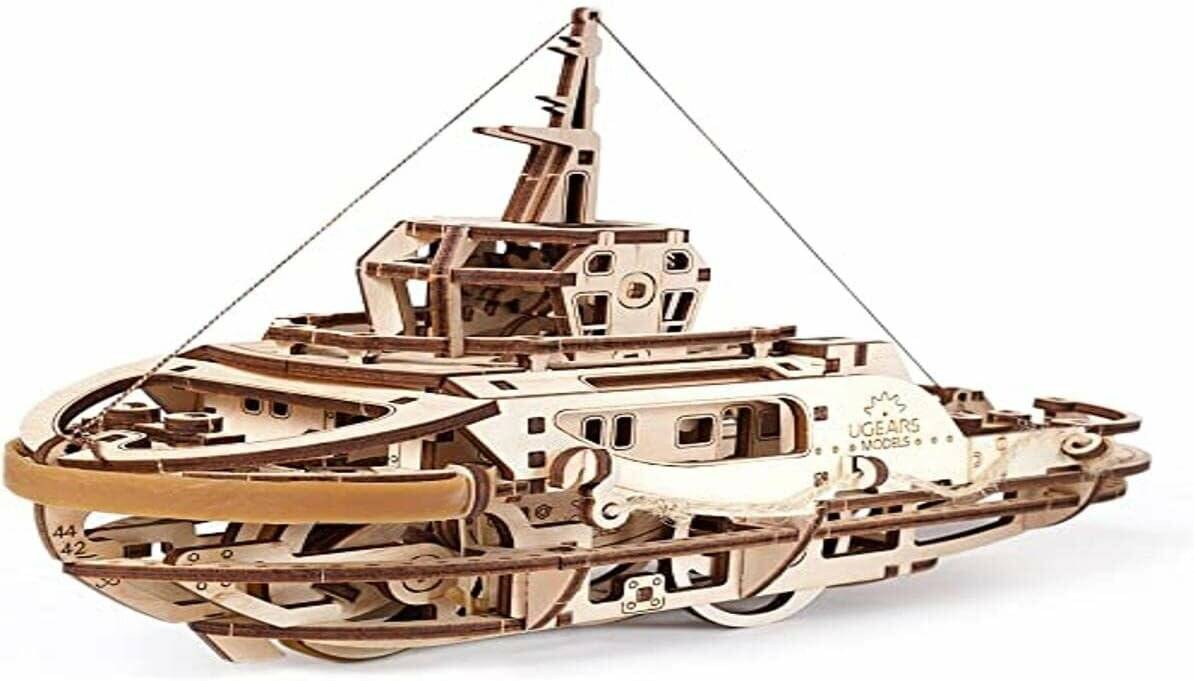 UGEARS 3D Puzzle Tugboat 169 Teile