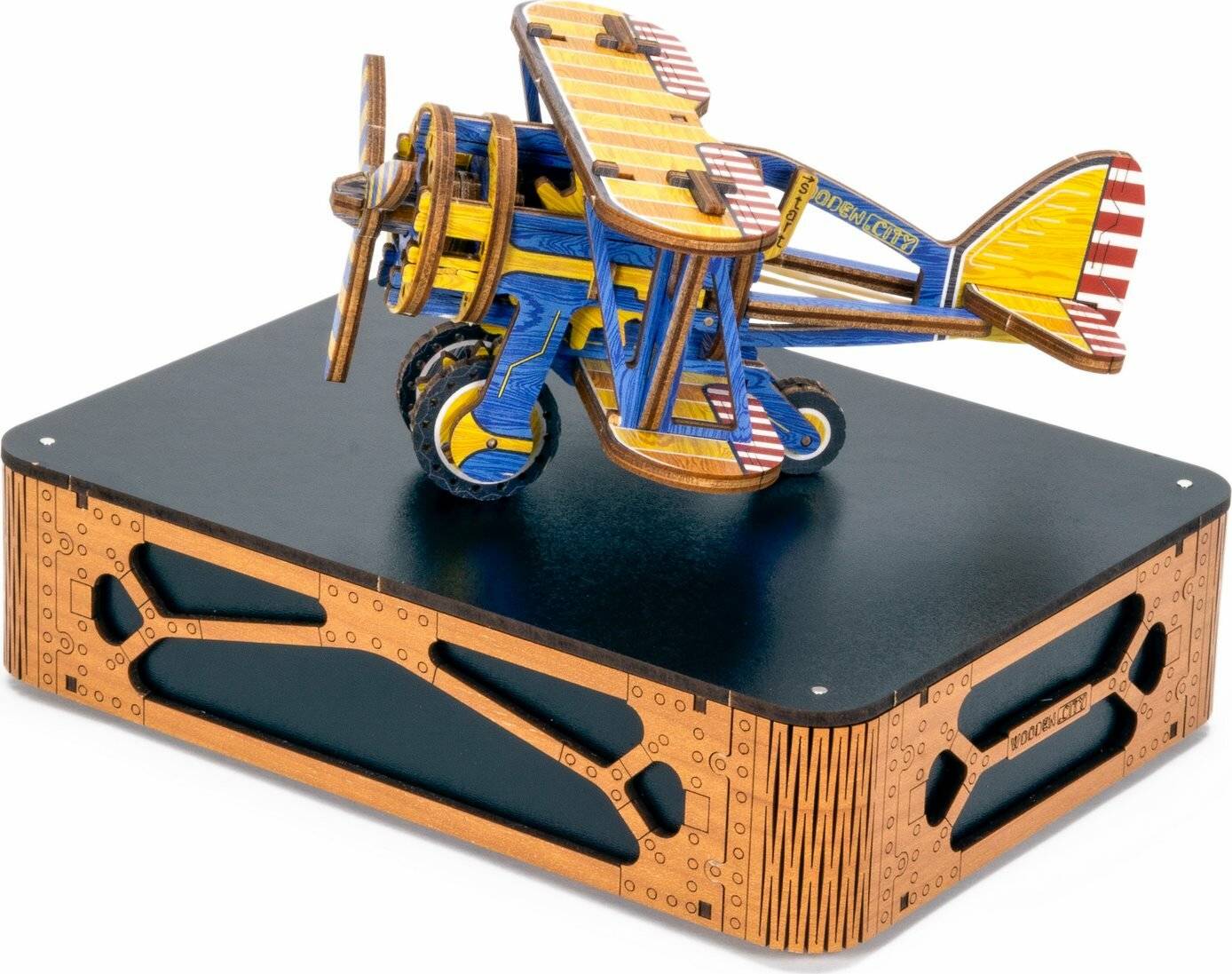 WOODEN CITY 3D Puzzle Doppeldecker Limited Edition 65 Teile