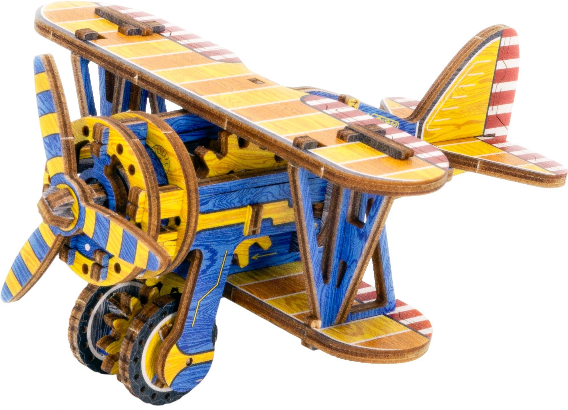 WOODEN CITY 3D Puzzle Doppeldecker Limited Edition 65 Teile
