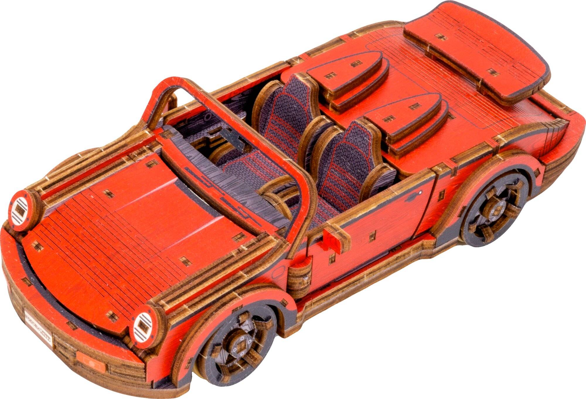 WOODEN CITY 3D Sportwagen Puzzle Limitierte Auflage 194 Teile