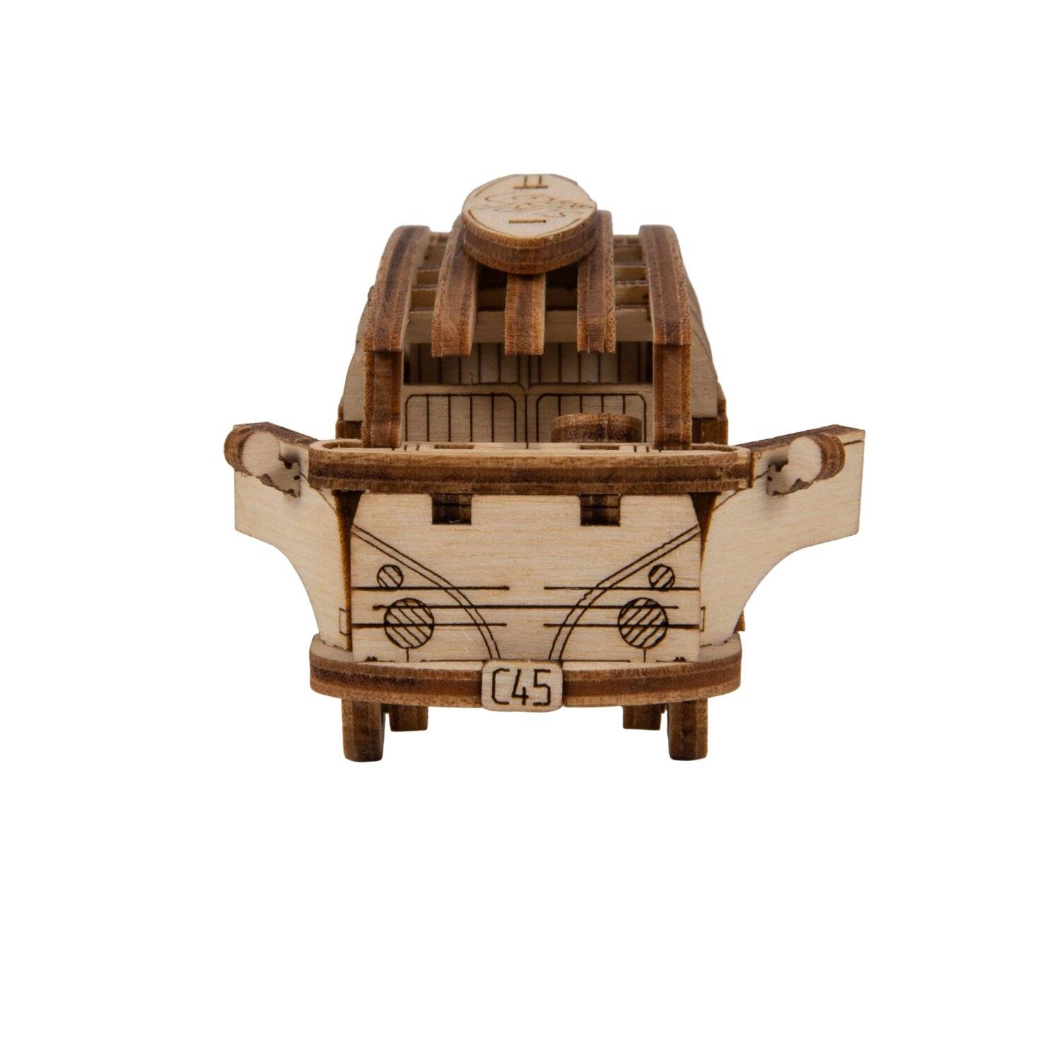 WOODEN CITY 3D puzzle Superschneller Kleinbus Retro